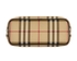 Mini Check Tote, top view